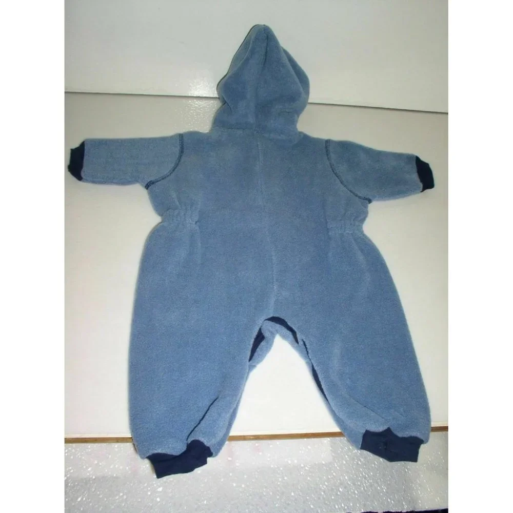 Premier Baby Unisex 2 Piece Hooded Winter Wear Travel Suit Blue Size 0-3 Months - Picture 3 of 12